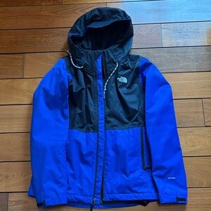 The North Face Arrowood Dryvent Triclimate Jacket Royal Blue and Black